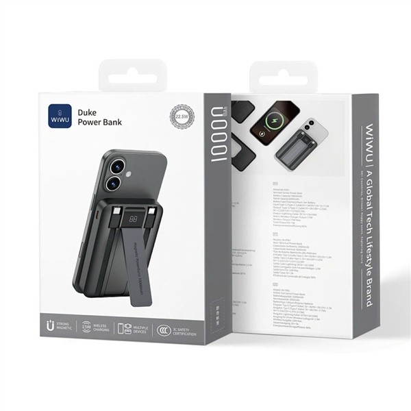 Pin dự phòng Magsafe Wiwu Duke 10.000mAh 4in1