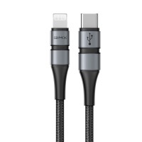 Cáp BMX Double-deck MFi certified TypeC to Lightning PD 18W (1.8m)
