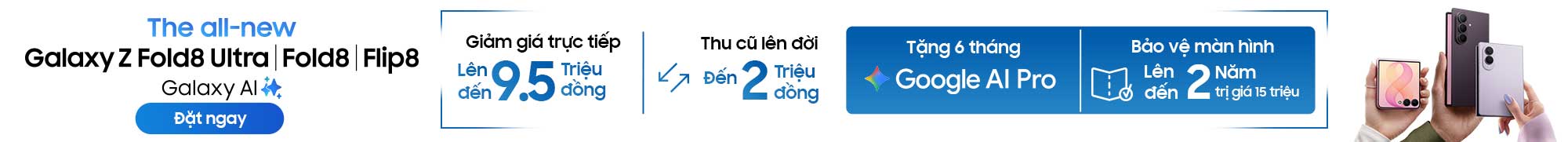 Samsung Galaxy Z Fold8 Series - Di Động Mỹ