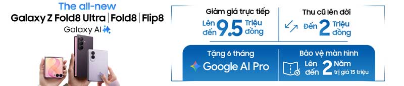 Samsung Galaxy Z Fold8 Series giá tốt tại Di Động Mỹ