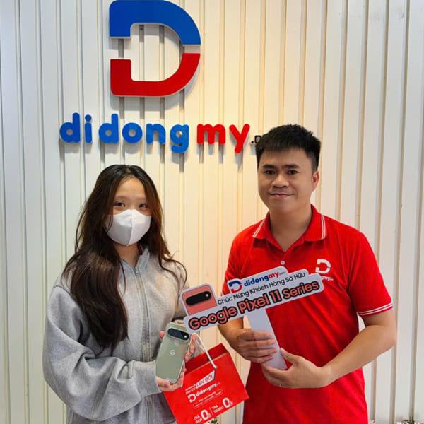 Khách mua Google Pixel 11 Pro XL tại Di Động Mỹ