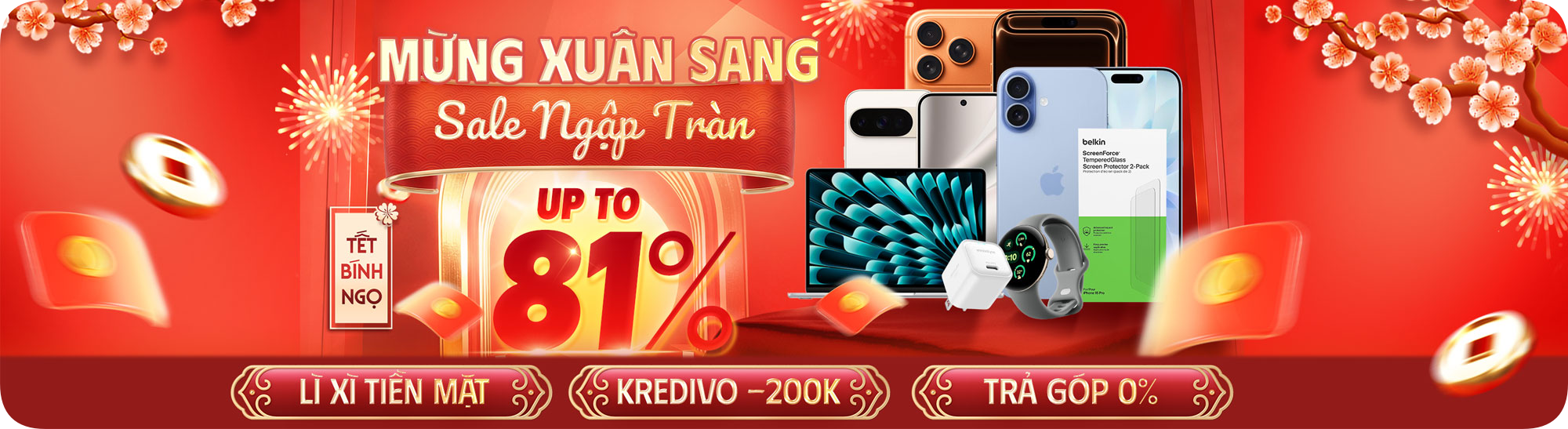 Mừng xuân sang- Sale ngập tràn tại Di Động Mỹ