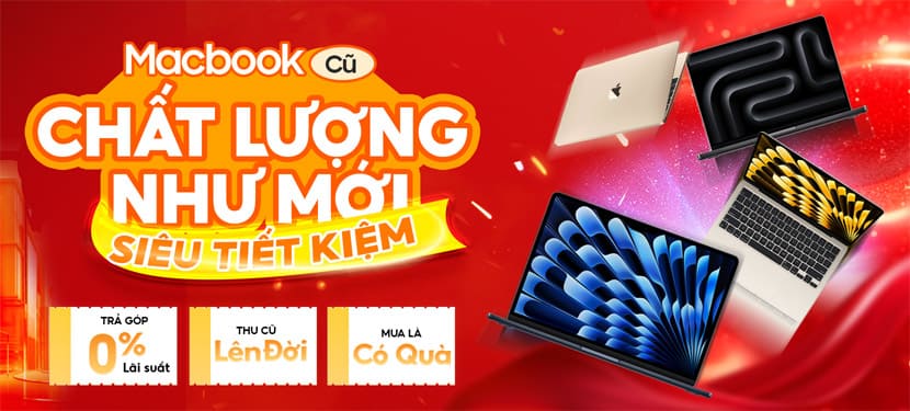 Macbook cũ đẹp rẻ tại Di Động Mỹ